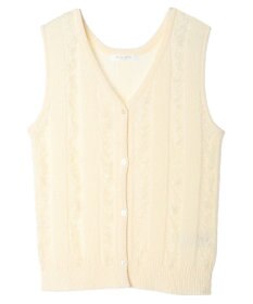 Green Parks フリンジニットベスト