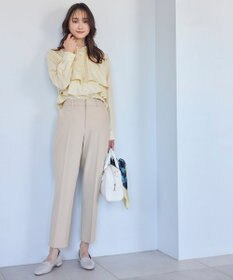 ANY SIS L 【洗える】褒めらレディテーパード パンツ