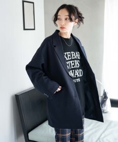 WEGO ボクシーテーラードジャケット