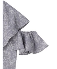 earth music&ecology ２ＷＡＹ　フリルスリーブワンピース