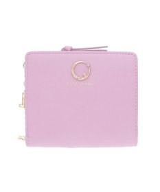 LANVIN en Bleu ルナ Lファスナー二つ折り財布