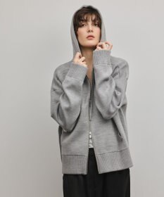 GRACE CONTINENTAL フォルムニットパーカー