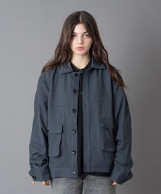 WEGO 【ユニセックス着用ITEM】ダブルポケットショートジャケット