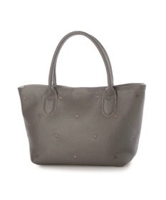 UNBILLION ペルケ perche / 牛革ドット刺繍2wayトートS