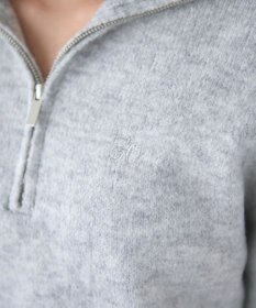 Feroux ハーフジップニット プルオーバー