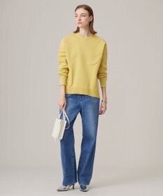 ICB 【CLASSY.1月号掲載・洗える】ウォーターリサイクルデニム カーブパンツ