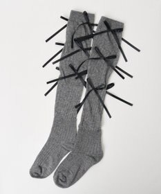 WEGO メニーリボンハイソックス