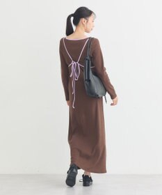 earth music&ecology 【2点SET】レイヤードバイカラーカットワンピース