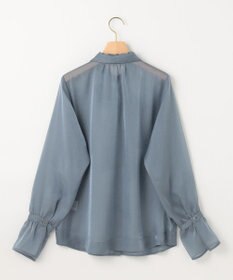 組曲 シャイニーオーガン ボウタイ付きブラウス