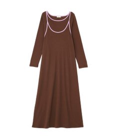 earth music&ecology 【2点SET】レイヤードバイカラーカットワンピース