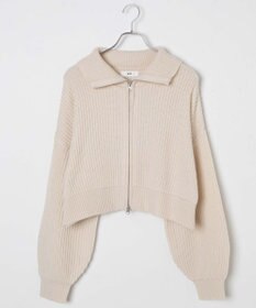 WEGO ダブルジップショートカーデ