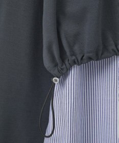 CRAFT STANDARD BOUTIQUE ポンチ＋布帛セットチュニック