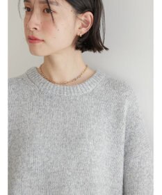 AMERICAN HOLIC サイドスリット袖ボリュームニットプルオーバー