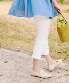 Tiaclasse 【新色追加・洗える】アンクルテーパードパンツ