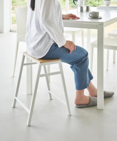 tower スツール タワー H45  ホワイト