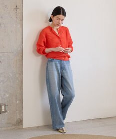 AMERICAN HOLIC 柄編みニットカーディガン