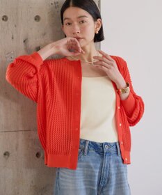 AMERICAN HOLIC 柄編みニットカーディガン