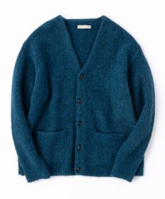 UNFILO MENS 【男女兼用】へアリー ニットカーディガン