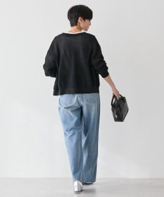 AMERICAN HOLIC 柄編みニットカーディガン