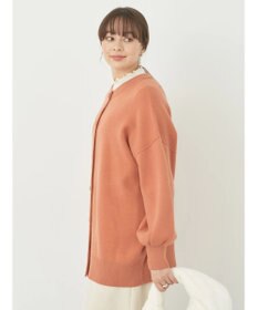 earth music&ecology やわらかタッチミドル丈カーディガン