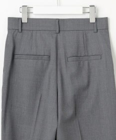 自由区 【洗える】TWラチネストレッチワイド パンツ