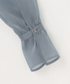 組曲 シャイニーオーガン ボウタイ付きブラウス