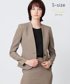 BEIGE， 【S-size】LUIZA / ノーカラージャケット