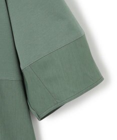 23区 S 【洗える】シルエットスムースコンビ バックフレア カットソー