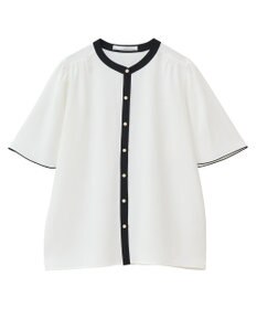 Green Parks ・ＥＬＥＮＣＡＲＥ　ＤＵＥ　バイカラーブラウス