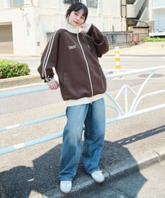 WEGO 【ユニセックスITEM/MLサイズ展開】ラグランライントラックジャケット