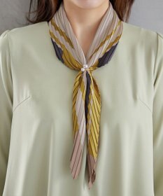 Tiaclasse 【選べる柄タイプ】プリーツスカーフ