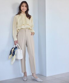 ANY SIS 【洗える】褒めらレディテーパード パンツ