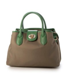 UNBILLION 【テレビ ドラマ着用アイテム】ペルケ perche / ナイロン×牛革付属ユーティリティ2wayトートS