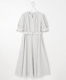 ANY SIS 【洗える】バンドカラー シャツワンピース