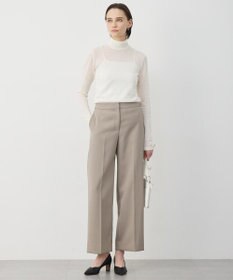 ICB 【先行予約・WEB限定】 コットンレーシージャガード ハイネックカットソー