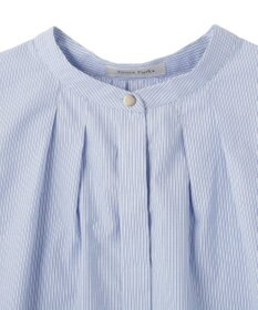 Green Parks タックショートスリーブブラウス