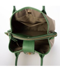 UNBILLION 【テレビ ドラマ着用アイテム】ペルケ perche / ナイロン×牛革付属ユーティリティ2wayトートS