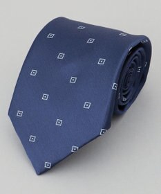 GOTAIRIKU 【日本製】西陣ネクタイ_ネイビー×サックス系