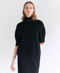 BEIGE， LAURA / ドライタッチ ストレッチショートスリーブニット