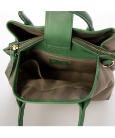 UNBILLION 【テレビ ドラマ着用アイテム】ペルケ perche / ナイロン×牛革付属ユーティリティ2wayトートS