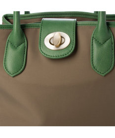 UNBILLION 【テレビ ドラマ着用アイテム】ペルケ perche / ナイロン×牛革付属ユーティリティ2wayトートS