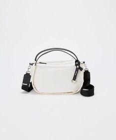 TOPKAPI 【Breath TOPKAPI】【撥水】ツヤ ナイロン ショルダー付き ラウンド トートバッグ