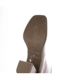 MODE ET JACOMO <carino>【レイン対応】スクエアトゥブロックヒールブーツ