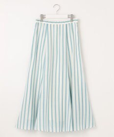 自由区 【洗える】テンセルリネン スカート