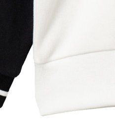 WEGO ナンバリングライン切り替えスウェット