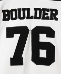 WEGO ナンバリングライン切り替えスウェット