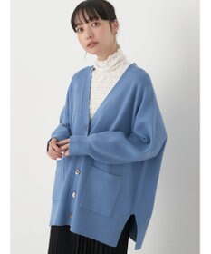 earth music&ecology やわらかタッチＶネックカーディガン