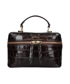 INTER-CHAUSSURES 【CHRISTIAN VILLA】ボックスシルエットミニハンドバッグ