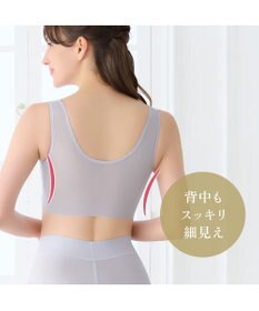 BRADELIS New York 【BRADELIS NewYork peace ブラデリス】ハートフルカップカシュクールブラ24 華やかレース ノンワイヤー 補正ブラ ブラジャー DB124102