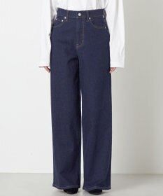 NAVE 【ReNAVE　洗える】ワイドストレッチデニム